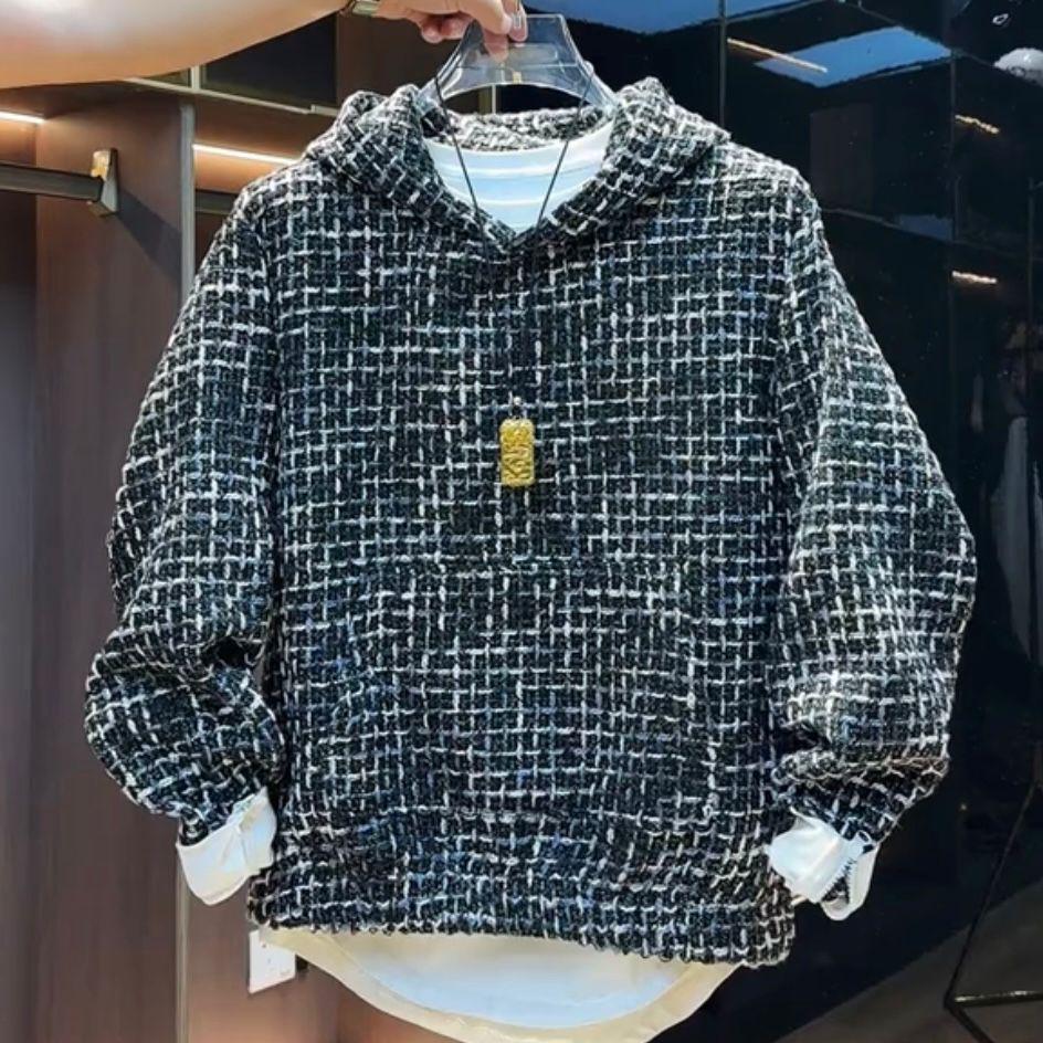 

2025 Heavyweight Men s Coco Style Hooded Sweatshirt: Trendy, Versatile, High-End Autumn/Winter Casual Pullover XXXL