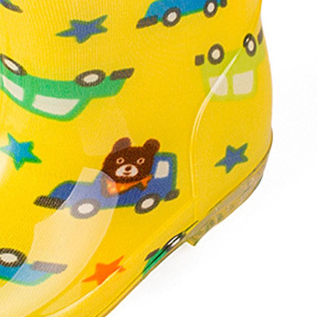 Kinder Regenstiefel Anti-Skip Kleinkind Regenschuhe Kinder Wasserdichte Stiefel für Jungen und Mädchen Typ2