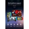 Wireless mobile game controller D11, expandable, with Hall triggers, compatible with tablet devices, supports tablet switching