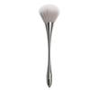 Silver Slim Waist Nail Dust Brush - Soft Bristle Makeup & Cleaning Tool