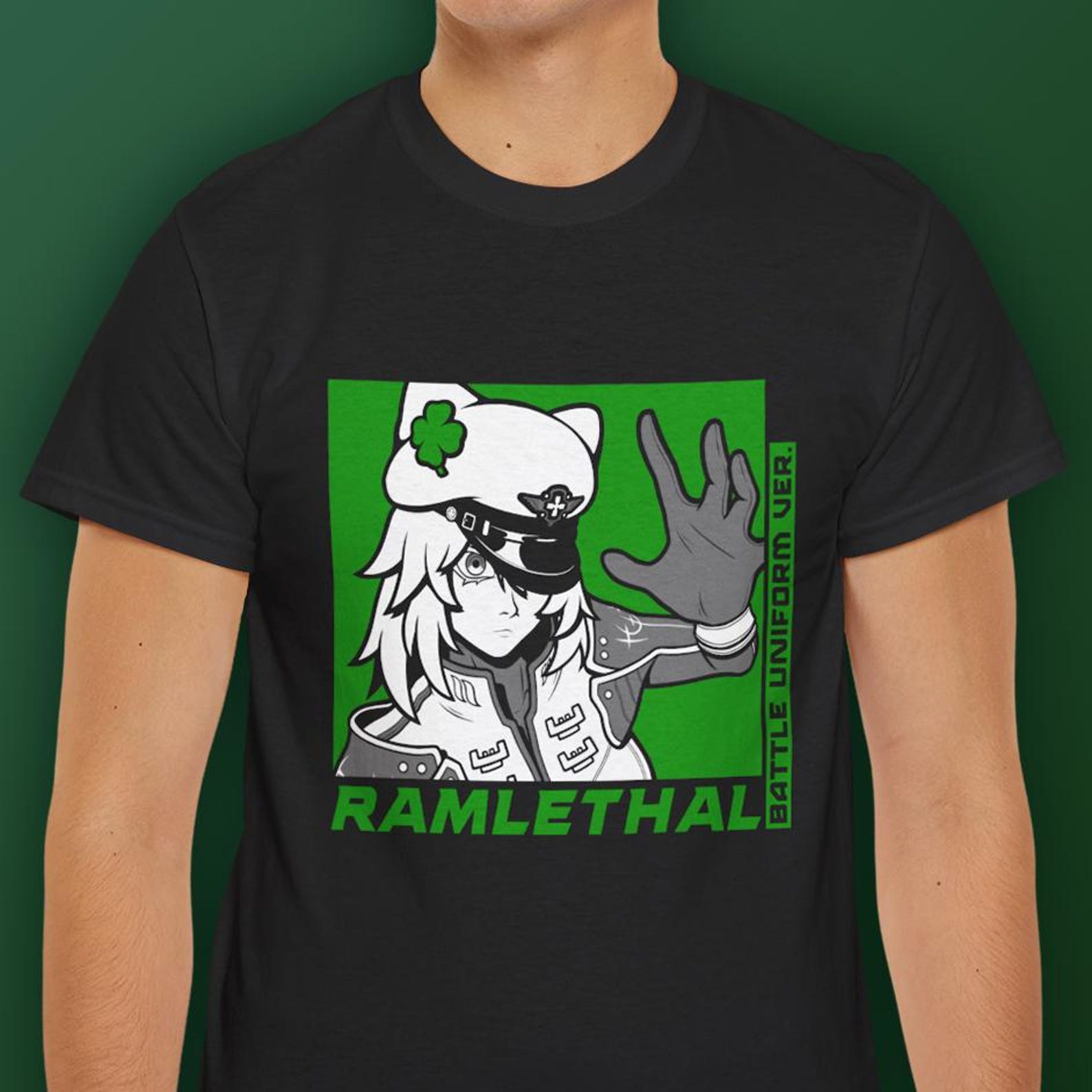 Ramlethal Valentine Guilty Gear Strive T-Shirt - Unisex Heavy Cotton Tee S