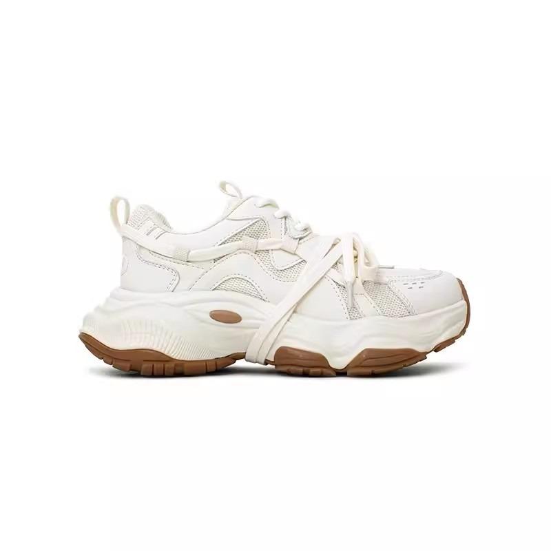 Nové dámské tenisky na silné podrážce, prodyšné a všestranné, ležérní sportovní obuv