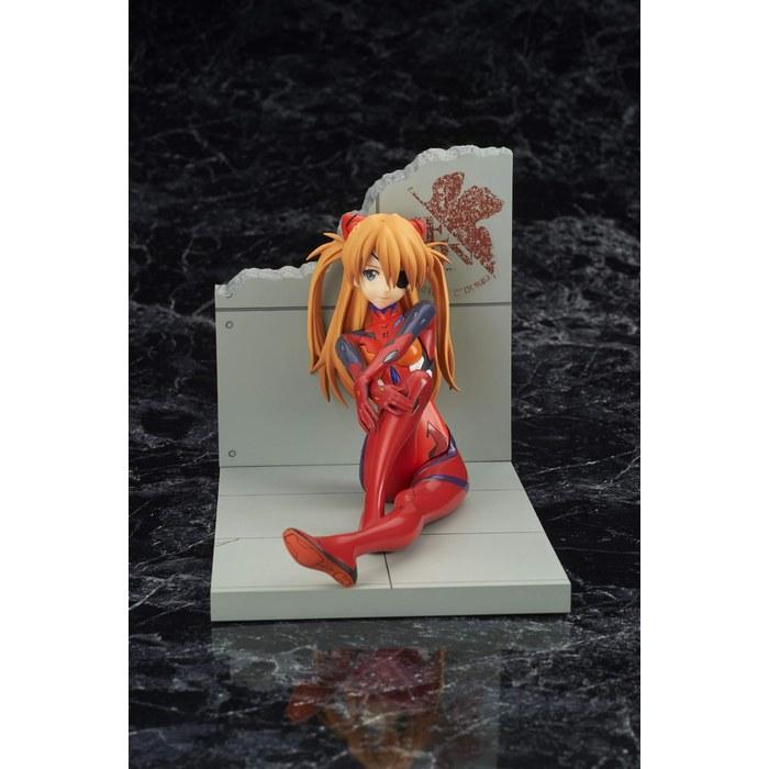 [Shin Evangelion] Asuka Langley Plugsuit Ver. New Theatrical Version Color 1/7 Scale PVC Painted Figure BF090 One Size