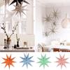 30cm Nine-pointed Star Paper Hanging Decoration for Kids Room Party Classroom