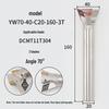 45°-75° CNC V-Shaped Dovetail Groove Milling Cutter with Inner Hole