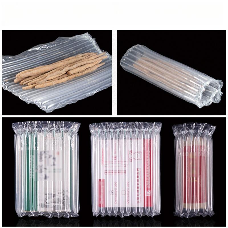 100m Logistics Transportation Air Column Bags Express Packaging Cushioning Packag Roll Material Thickened Anti Drop Bubble Column Random Cropping