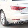 Universal 2x Glossy Black Car Rear Bumper Lip Diffuser Splitter Canard Protector