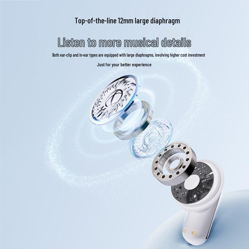 New Q6 Bluetooth Earbuds: High Sound Quality, Long Battery Life, Digital Display, TWS Design.