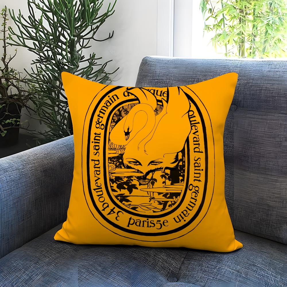 

POPULAR D-DDiptyqueS Cushion Cover Comfortable Reversible Pillow Cover Ideal for Car Sofa Bedroom & Beyond 30cmx30cm