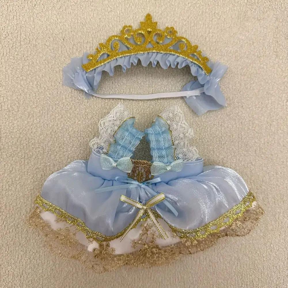 Dress Up 20cm Cotton Doll's Clothes Lolita Doll Clothes Doll Lolita Dress Fashion Lovely Star Doll Clothes Toy Accessories