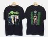 Poison Band 90s 2 Sided Retro Style Black T Shirt Unisex Tee Vtg