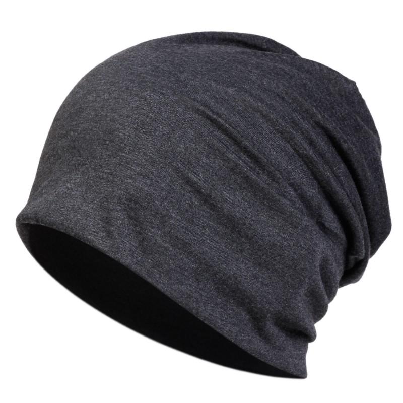 Unisex Knit Beanie Hat Soft Cotton Warm Winter Cap Men Women Casual Streetwear