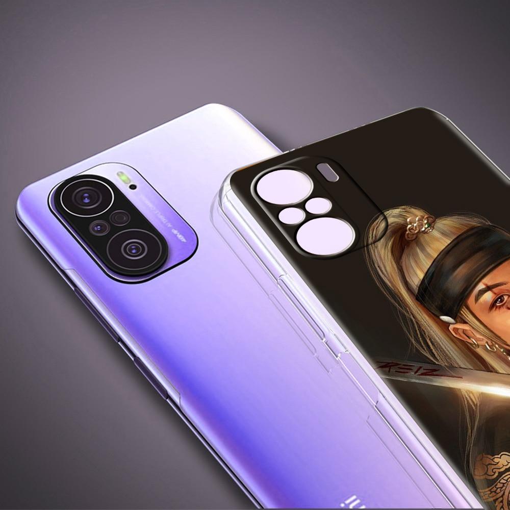 Phone Case For Xiaomi Poco X3 NFC M3 F3 Redmi Note 9S 9 8 10 Pro 7 8T 9C 9A 8A K40 Soft Silicone Clear Cover Coque Agust D Suga