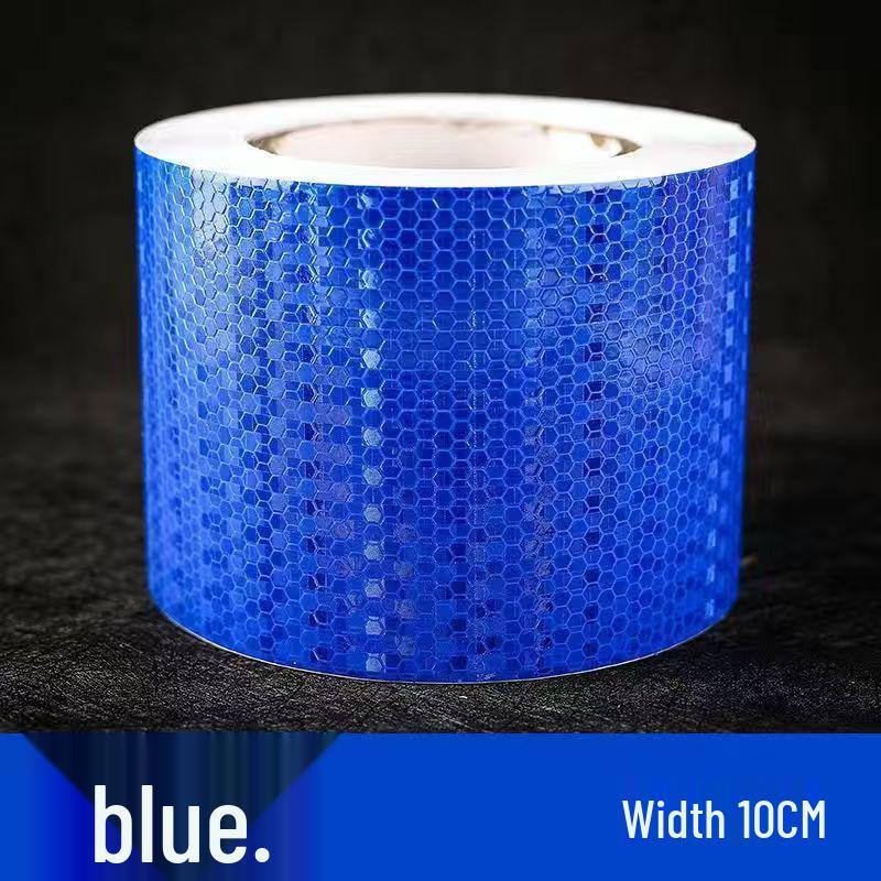 Φθορίζουσα Ανακλαστική Ταινία Ασφαλείας: Πλάτη 5CM, 10CM, 15CM για Νυχτερινή Κυκλοφορία, Προειδοποίηση Αποφυγής Σύγκρουσης