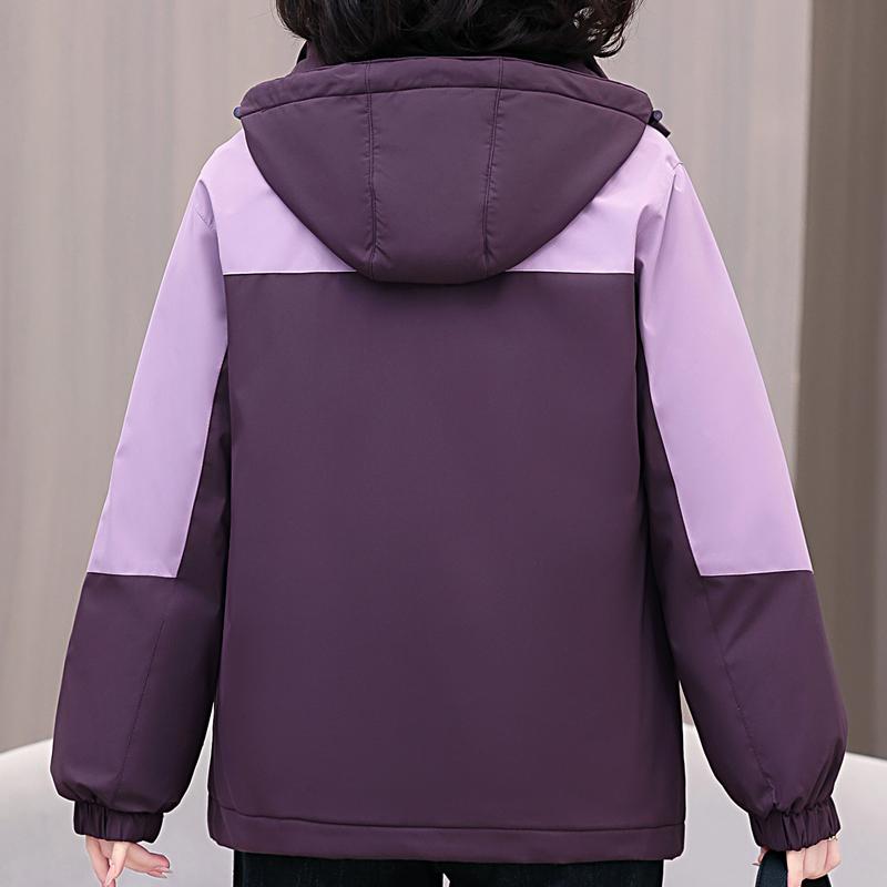 Fashion Winter Woman Parkas Hooded Thick Warm Outerwears Loose Long Sleeve Plus Size Jacket Women's Coats