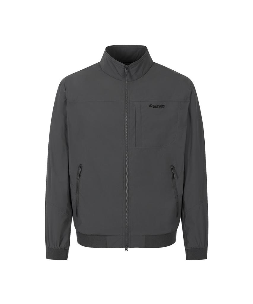 Discovery Expedition Men'S Freshvent 2.0 Wilbur High-Neck Blouson Jacket (D/Grey)