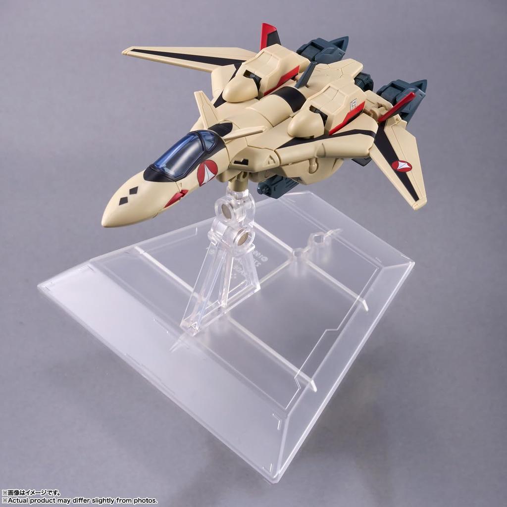 TAMASHII NATIONS TINY SESSION Macross Plus YF-19 (Isamu Dyson's Model) with Myung Phan Loong, Approximately 110mm, PVC & ABS Painted Movable Figure
