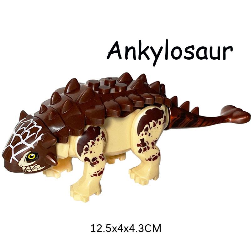 Jurassic Dinosaur World Park Indominus Rex Gyrosphere Escape Ball Owen Blue Model Building Blocks Enlighten Toys For Children