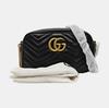 [Pre-Owned] Gucci GG Marmont Small Matelassé Shoulder Bag 'Black' - Excellent #Y6ZMAW