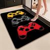 Colorful Game Controllers Patterned Rug Absorbent Nonslip Carpet For Bedroom Kitchen Bathroom Home Decor Halloween Gift