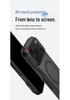 Corrugated Non-Slip Magnetic Case: Semi-Transparent Frosted Protective Cover for iPhone 17, iPhone 16.