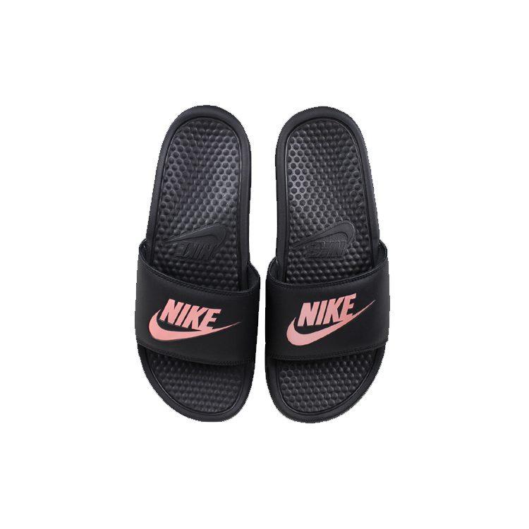 Nike Benassi Jdi Black Rose Gold Women's Women's 343881-007