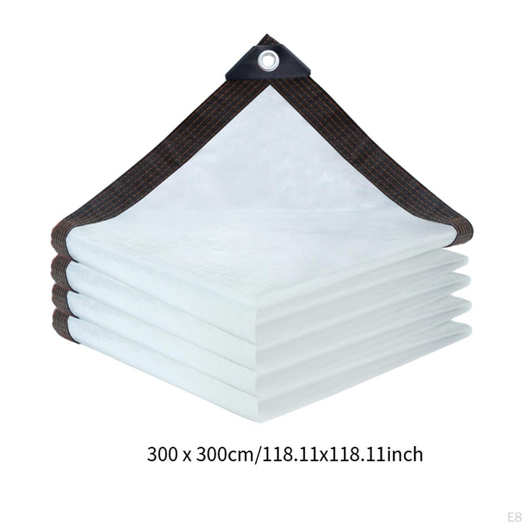 Clear Tarp for Garden Applications with Waterproof Features