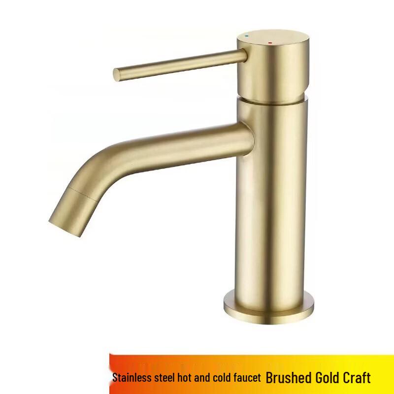 TLXT Stainless Steel Bathroom Basin Faucet