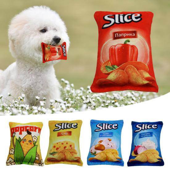 Yousheng Dog Squeak Toy Soft Bite Resistant Built-in Sound Chips Shape Pet Dog Molar Chew Toy Pet Supplies