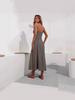 2026 Bohemian Floral Strappy Split Dress for Women