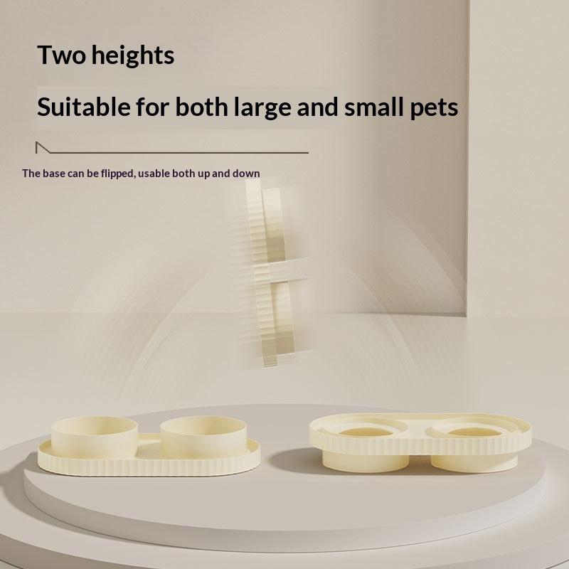 Creativity Anti-Spill Cat Bowl Feeding Water Protecting Cervical Spine Anti Splash Feeding Cats Dogs Bowl Pet Feeding Supplies