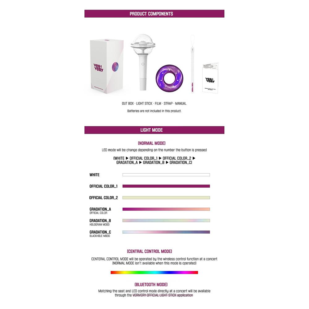 VERIVERY Official Light Stick Ver.3