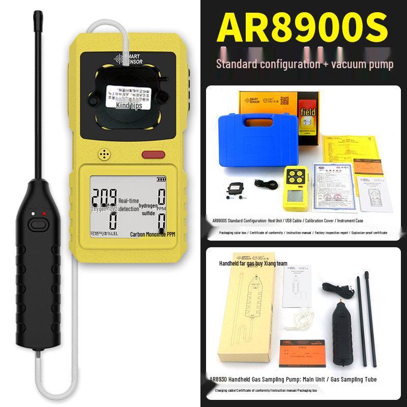 SMART-SENSOR Xima AR8900S Portable 4-in-1 Gas Detector