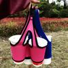Collapsible Double Cup Beverage Holder Reusable Iced Coffee Cup Sleeve Cup Carrier Holder  Camping