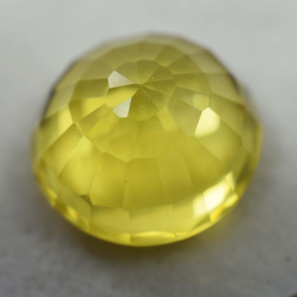 NATURAL Ceylon YELLOW Sapphire 9.20 Carat Round Cut Loose Gemstone CERTIFIED