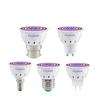 E27 LED Plant Growth Lamp Cup with 48, 60, or 80 Beads for Succulent Seedling Fill Light