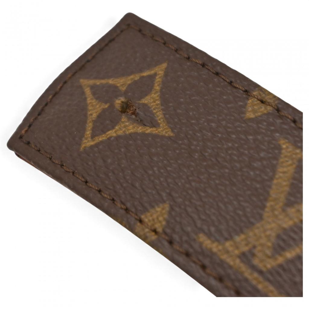Auth LOUIS VUITTON Monogram Ceinture Belt Vintage Lv6507gh
