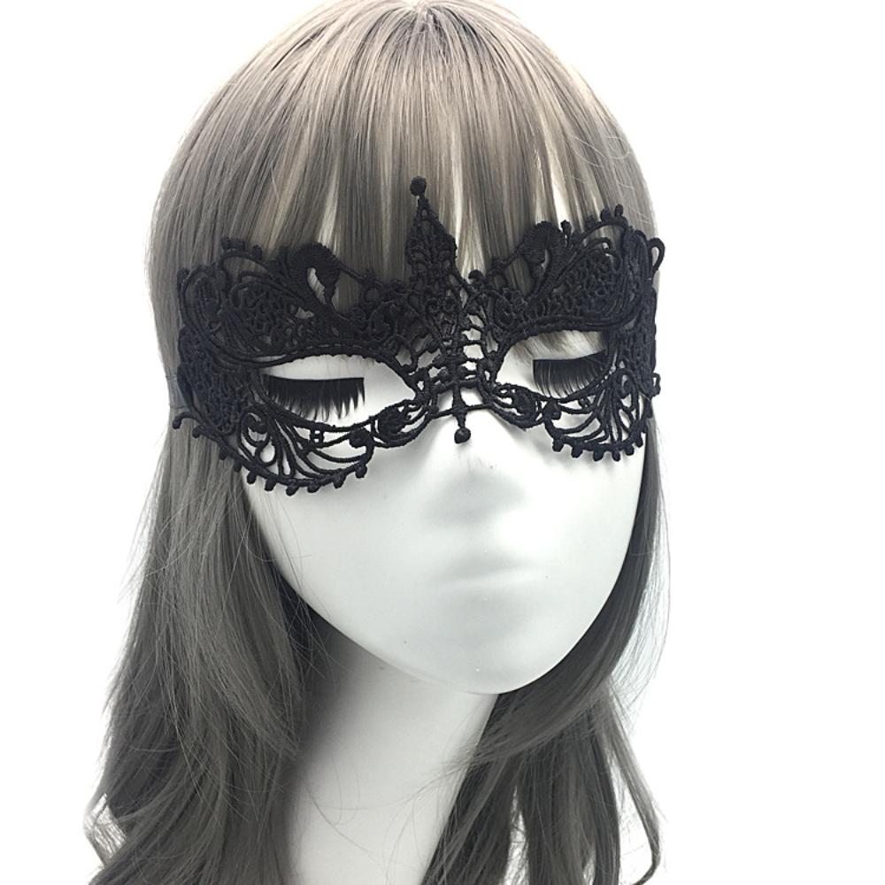2pcs Elegant Black Lace Masquerade Mask Set for Couples Perfect for Venetian Party, Mardi Gras, and Halloween Celebrations