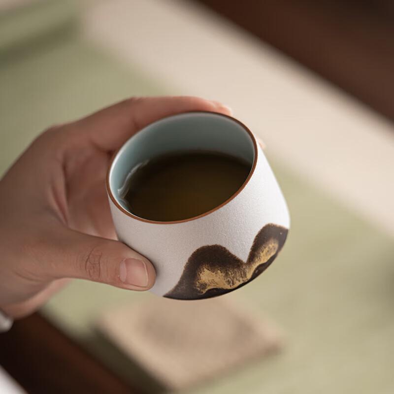 Chinese Style Hand-Painted Ceramic Master Teacup