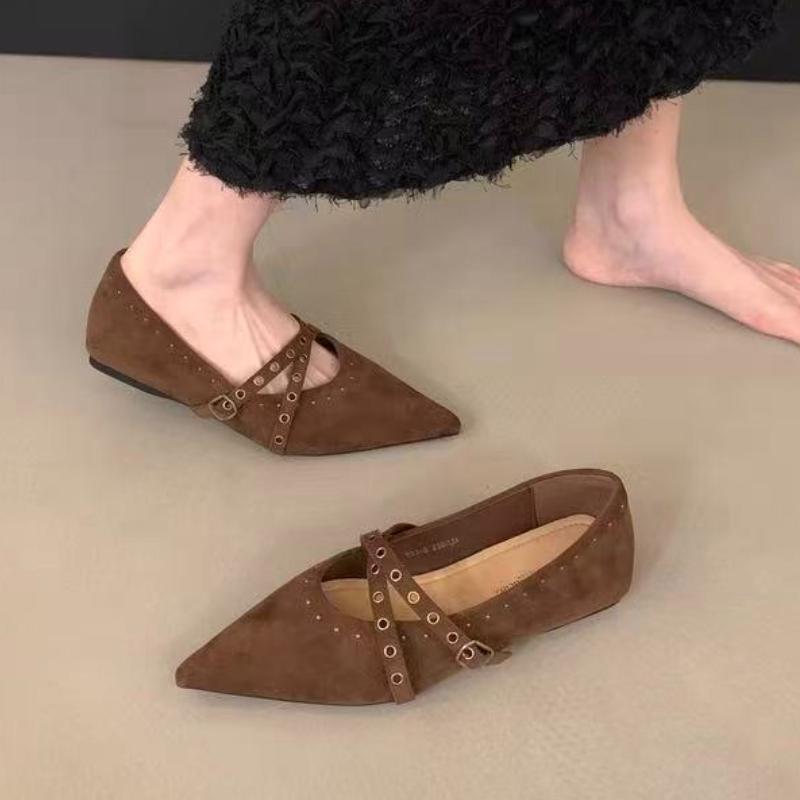 Bowknot Pointed Toe Elegant Women Shoes Low Heel Dress Shoes New Autumn Winter Brand Mary Jane Shoes Women Zapatos De Mujer