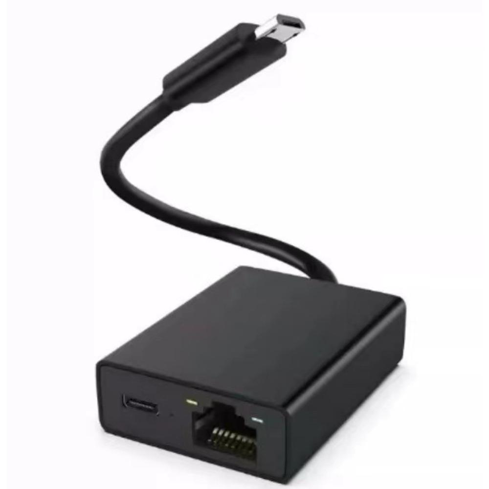 

Type C Gigabit Ethernet Adapter with PD Fast Charging for Phone Live Streaming Micro Network Card