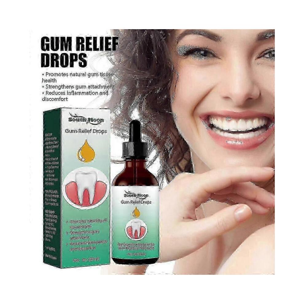2pcs Gum Drops Nettoyer les Dents Enlever les Dents Maculaires Soulager la Bouche