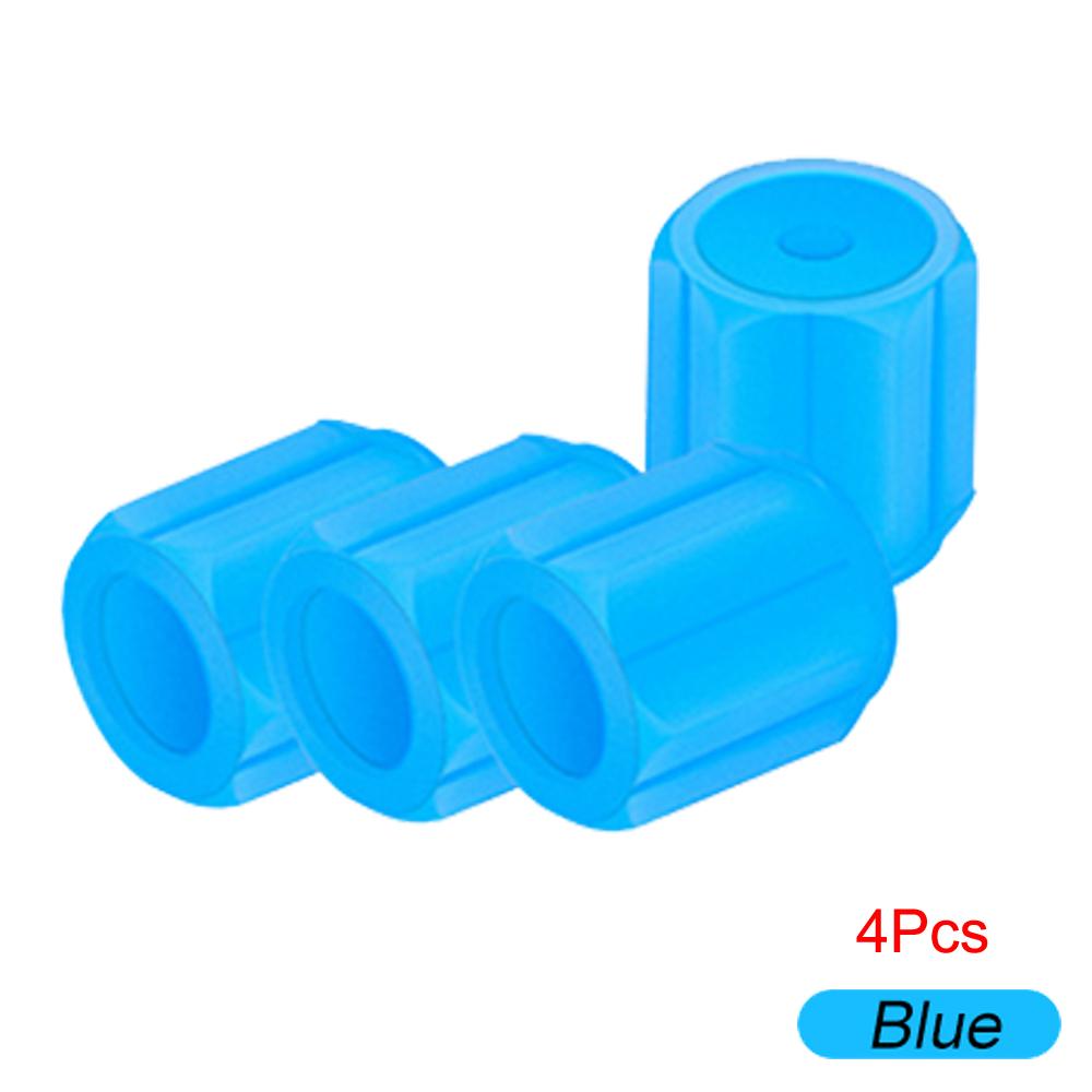 Fluorescent Tire Valve Stem Caps, Luminous Auto Wheel Air Valve Cap,Universal Decoration Accessories for Car/Bike/Motorcycles