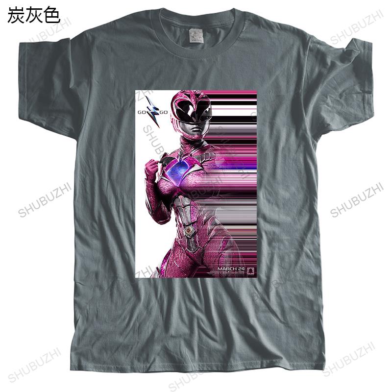 Hot Sale Unisex Brand Summer T Shirt Vintage Tee Power Ranger Movie Pink Ranger Cult Classic Fashion Unisex Teeshirt Short Sleeve