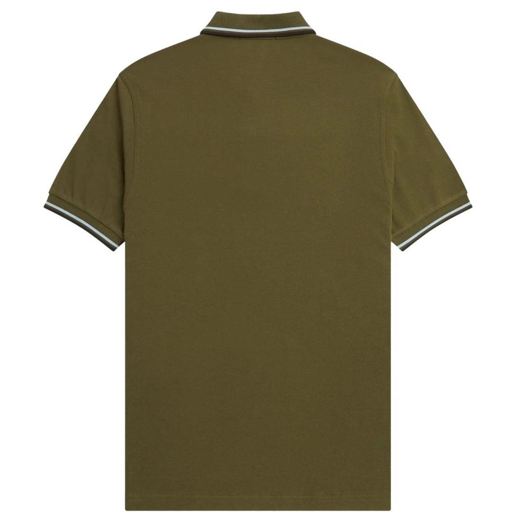Fred Perry Mens Double Tipped Collar Polo Shirt
