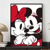 Disney Diamond Painting Set Mickey  Minnie Sweet Illustration Embroidery Wall Decoration Craft DIY Set Gift Handmade Crystal 5D Diamond