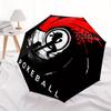 Pokeball Pokémon Automatic Open/close Umbrella, Heavy-Duty Iron Frame, Folding Portable Design, Travel, Everyday Use 186