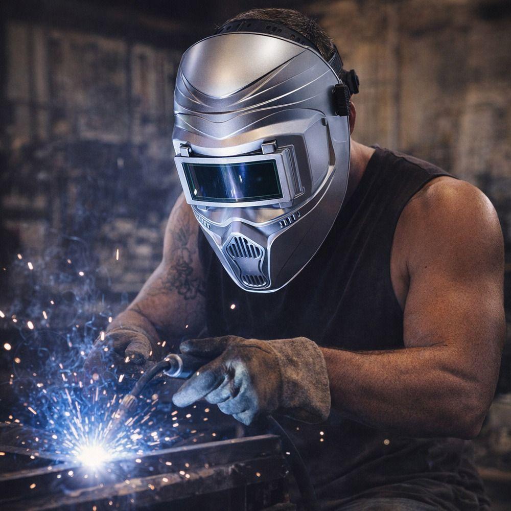 High-definition True Color Variable Light Face Shield Multifunctional Welder's Masks