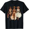 Black African American Cowgirl Western Country Texas Rodeo T-Shirt(1)