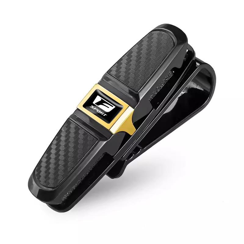 Car Sun Visor Glasses Clip Ticket Card Storage Clamp For Lexus F SPORT ES RX NX LS UX LM LX GX LC RZ IS CT GS RC HS SC TX LBX